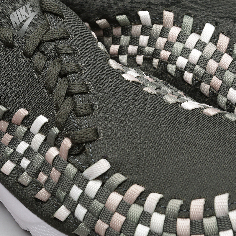 мужские зеленые кроссовки Nike Air Footscape Woven NM 875797-300 - цена, описание, фото 3